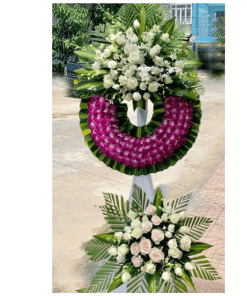 Hoa chia buồn đám tang - Bình an nhé 08