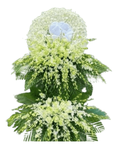 Hoa chia buồn đám tang - Bụi trần 06