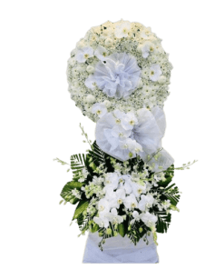 hoa chia buồn đám tang - An lạc 05